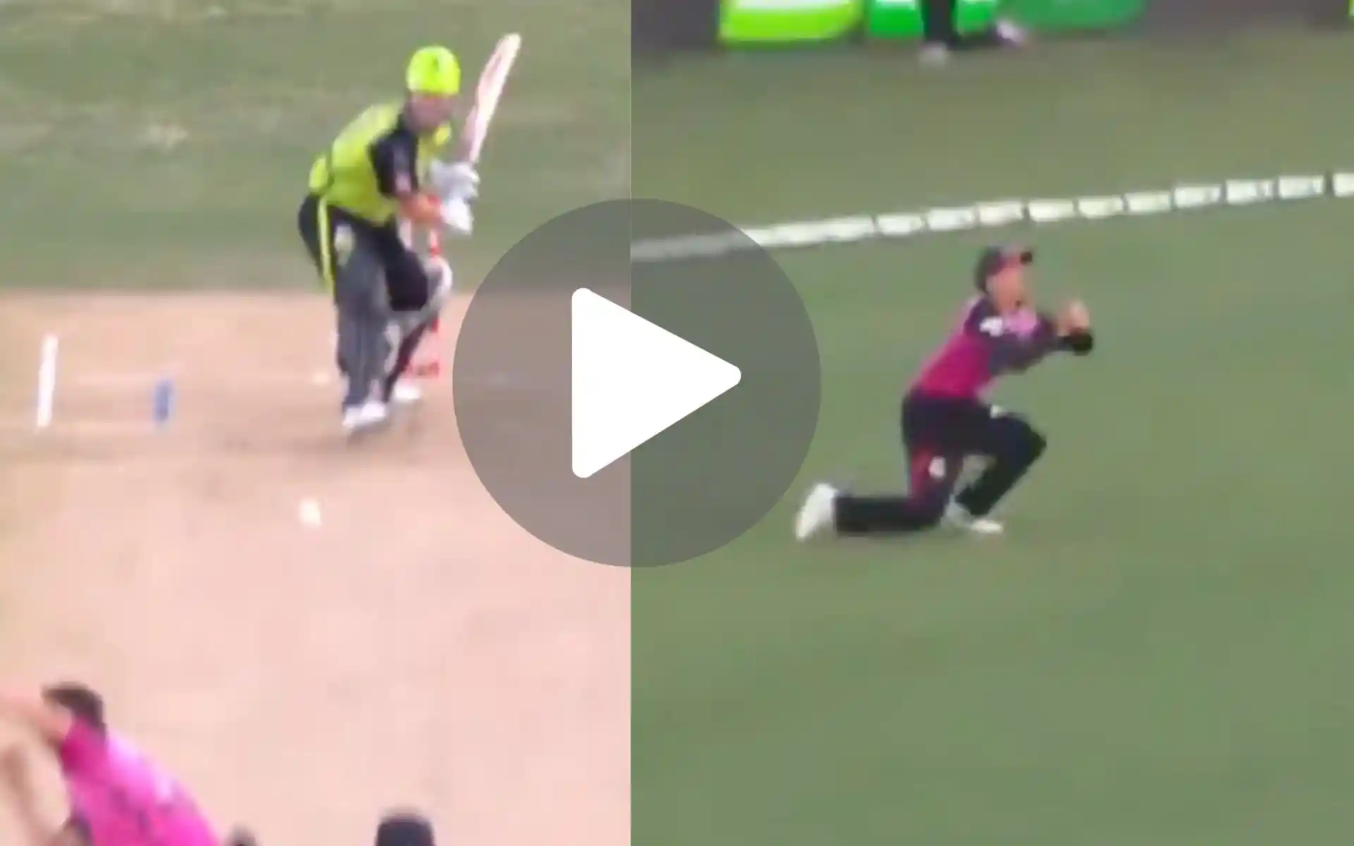 [Watch] David Warner's BBL Misery Continues As Ex-Aussie Batter Falls In A Trap